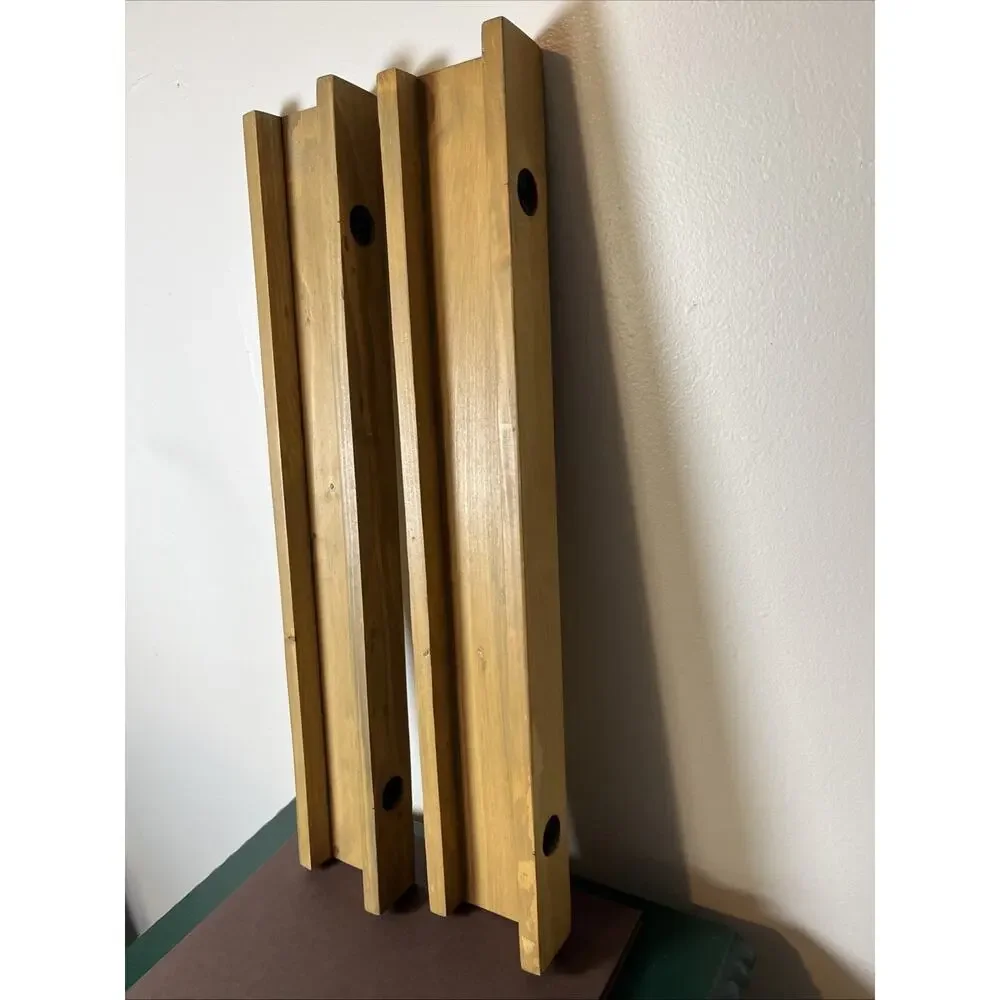 Wooden Lightweight Floating Shelves Pair 23” x 4”